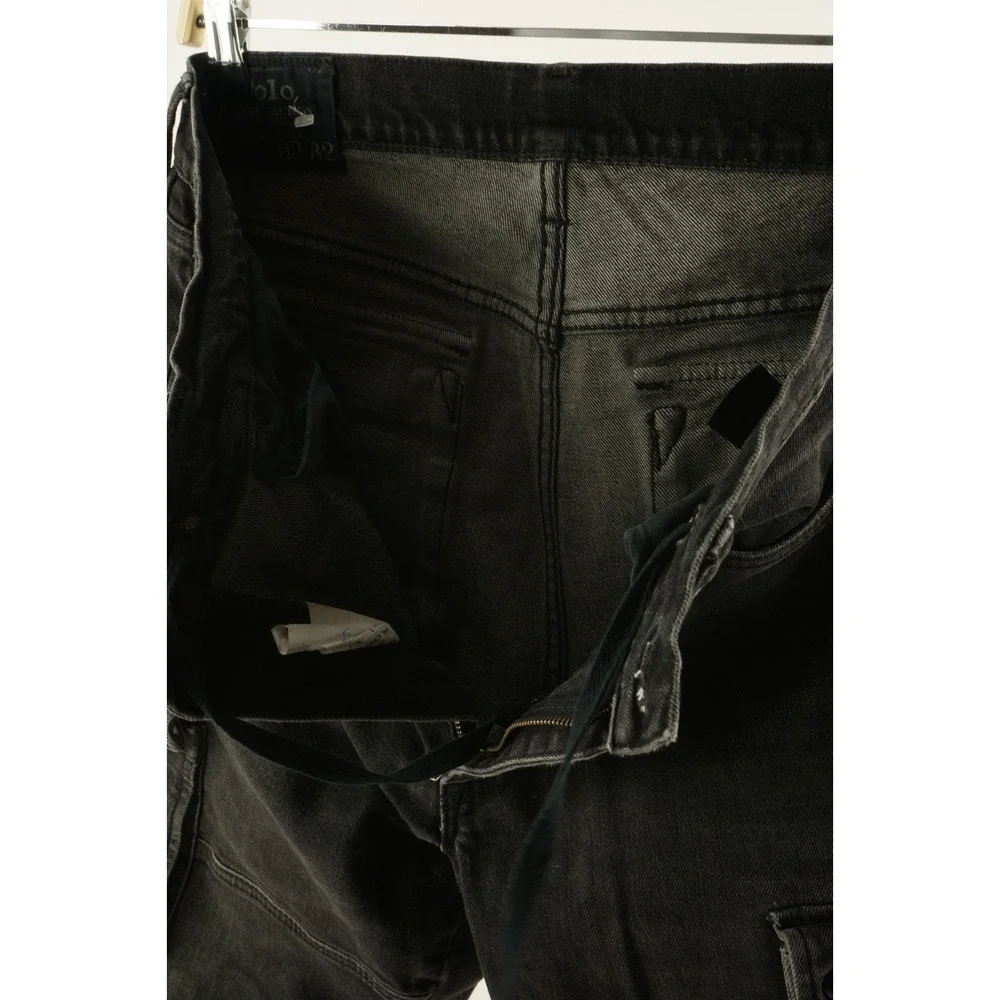 Prototype Polo Ralph Lauren Cargo Jogger Swift Stretch Pants Men's 32 x 32 Black